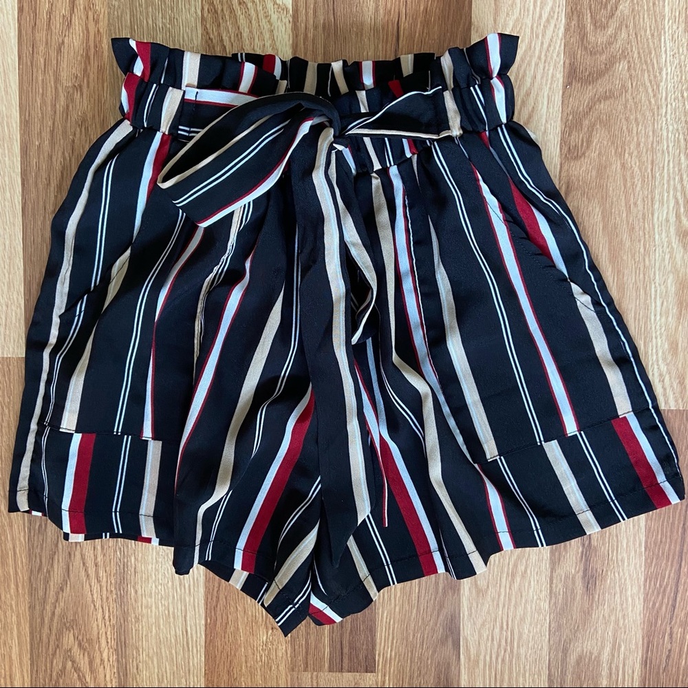 Womens Shein Striped Beach or Dress Shorts